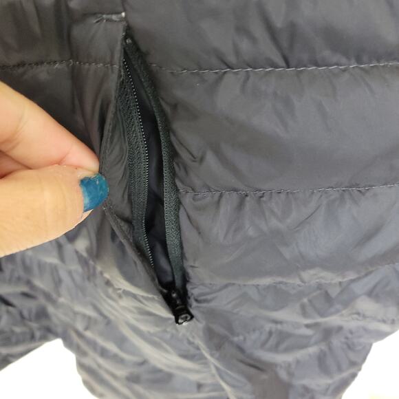 Lands' End Wanderweight Packable Black Down quilted Coat Size 3xl - Picture 5 of 9